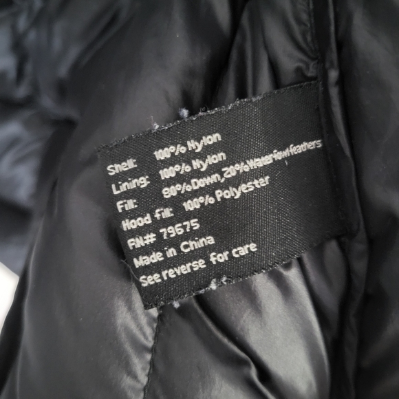 Miss Sixty Light Puffer Black Jacket - Picture 4 of 9